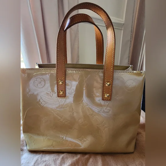 Louis Vuitton Reade PM Shimmering Gold Tote - Authencity Cert Included - Picture 3 of 12